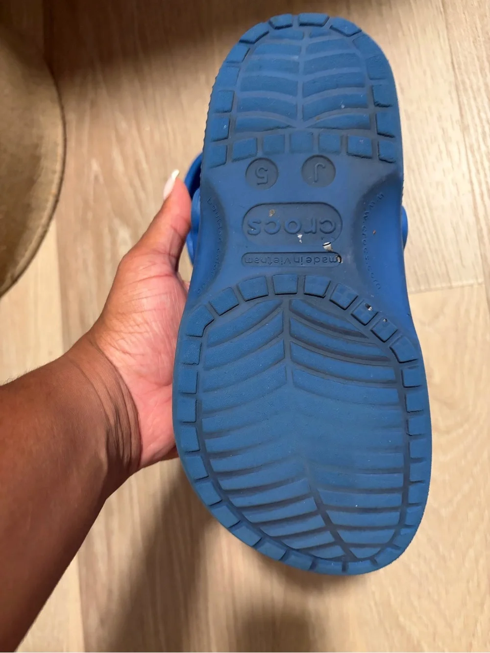 CROCS Kids Classic Clog in Bright Blue